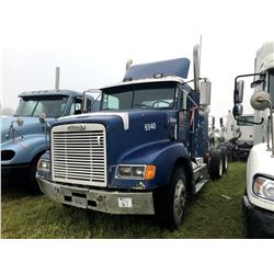 1996 FREIGHTLINER TRUCK TRACTOR; VIN/SN:1FUY3EDB3TH796941 T/A, CAT C12 ENGINE, 10 SPD TRANS, 40K REA