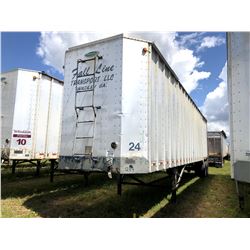 2001 PEERLESS 42-CTS CHIP VAN; VIN/SN:1PLE042201PH52157 T/A, OPEN TOP, 42' LENGTH, TARP, 285/75R24.5
