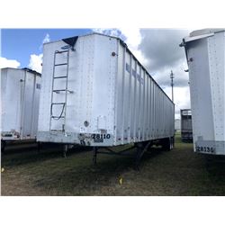 1999 PEERLESS 43-CTS CHIP VAN; VIN/SN:1PLE04327XPL28110 T/A, OPEN TOP, 43' LENGTH, TARP, 275/80R24.5