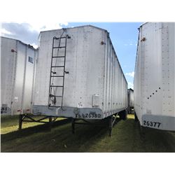 1998 PEERLESS 43-CTS CHIP VAN; VIN/SN:1PLE04326WPL26380 T/A, OPEN TOP, 43' LENGTH, TARP, 285/75R24.5