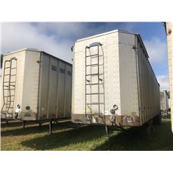 1996 PEERLESS 43-CTS CHIP VAN; VIN/SN:1PLE04325TPC20940 T/A, OPEN TOP, 43' LENGTH, TARP, 285/75R24.5