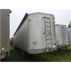 1995 PEERLESS 45-CTS CHIP VAN; VIN/SN:1PLE04523SPD18262 T/A, 45' LENGTH, OPEN TOP, TARP,285/75R24.5 