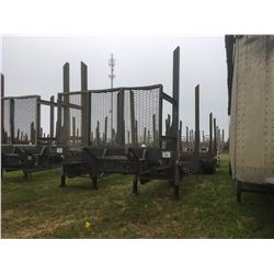 2013 MCLENDON LP42-4L LOG TRAILER; VIN/SN:1M9LP4220DA776110 T/A, PLANTATION, 4 BOLSTER, 11R22.5 TIRE