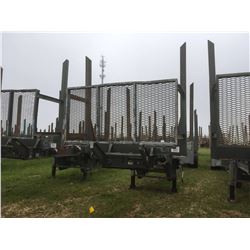 2013 MCLENDON LP42-4L LOG TRAILER; VIN/SN:1M9LP4226DA776113 T/A, PLANTATION, 4 BOLSTER, 11R22.5 TIRE