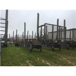 2013 MCLENDON LP42-4L LOG TRAILER; VIN/SN:1M9LP4224DA776112 T/A, PLANTATION, 4 BOLSTER, 295/75R22.5 