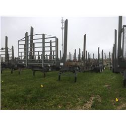 2011 MCLENDON FT42-8L LOG TRAILER; VIN/SN:1M9FT4229BA776029 T/A, DROP CENTER, 4 BOLSTER, 295/75R22.5