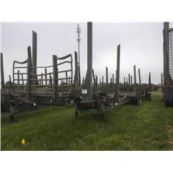 2011 MCLENDON LP42-4L LOG TRAILER; VIN/SN:1M9LP4229BA776054 T/A, DROP CENTER, 4 BOLSTER, 285/75R22.5