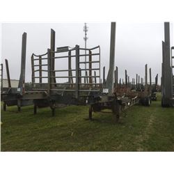 2011 MCLENDON LP42-4L LOG TRAILER; VIN/SN:1M9LP4226BA776058 T/A, PLANTATION, 4 BOLSTER, 295/75R22.5 