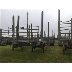 2011 MCLENDON LP42-4L LOG TRAILER; VIN/SN:1M9LP4225BA776052 T/A, PLANTATION, 4 BOLSTER, 295/75R22.5 