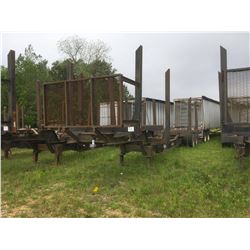 2006 BIG JOHN 40LPRC-8FL LOG TRAILER; VIN/SN:1B9PA40296FBJ3076 T/A, PLANTATION, 4 BOLSTER, 285/75R24