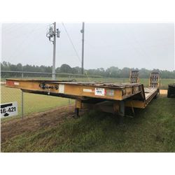 1994 WALLACE LBT35-2 LOWBOY TRAILER; VIN/SN:LBT35270009400214 T/A, 47' LENGTH, 120'' WIDTH, DOVE TAI