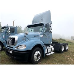 2006 FREIGHTLINER COLUMBIA TRUCK TRACTOR; VIN/SN:1FUJA6CV56DU26577 T/A, MERCEDES 460 ENGINE, 10 SPD 