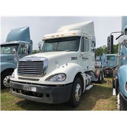 2004 FREIGHTLINER COLUMBIA TRUCK TRACTOR; VIN/SN:1FUJA6CV64LM29815 T/A, SLEEPER, MERCEDES 460 ENGINE
