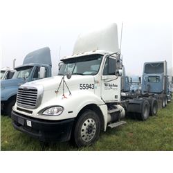 2007 FREIGHTLINER TRUCK TRACTOR; VIN/SN:1FUJA6CVX7LW55943 MERCEDES 460 ENGINE, 450 HP, 10 SPD TRANS,