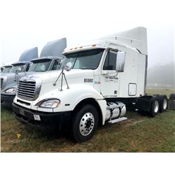 2006 FREIGHTLINER COLUMBIA TRUCK TRACTOR; VIN/SN:1FUJA6CV36LW85980 T/A, SLEEPER, MERCEDES 460 ENGINE