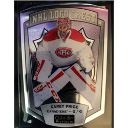 2016-17 O-Pee-Chee Platinum Carey Price