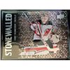Image 1 : 2018-19 Upper Deck Stonewalled Cory Schneider Card #SW-5