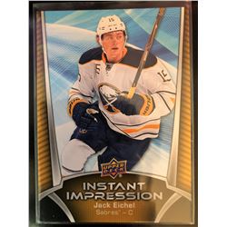 2016-17 Upper Deck Instant Impression Jack Eichel Card #II-2