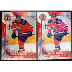 2016 Upper Deck X 2 Connor Mcdavid National Hockey Card Day