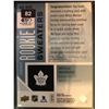 Image 2 : 2016-17 Sp Game Used Rookie Sweaters Mitch Marner  #RS-MM