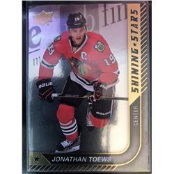 2015-16 Upper Deck Shining Star Jonathan Toews Card #SS-23