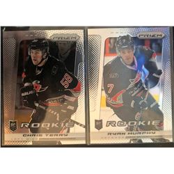 2013-14 Panini Prizm Rookies X 2 Ryan Murphy Card #221 and