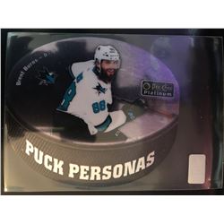 2016-17 O-Pee-Chee Platinum Brent Burns Puck Personas #PP-8