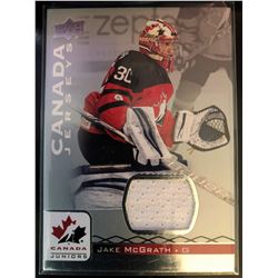 2017 Upper Deck Team Canada Juniors Jake Mcgrath Card #59