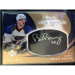 2007-08 Upper Deck Sweet Shot Signature Brad Boyes #SSP-BB