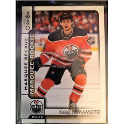 2017-18 O-Pee-Chee Marquee Rookie Kailer Yamamoto Card #611