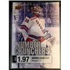 Image 1 : 2016-17 Upper Deck Number Crunchers Henrik Lundqvist Card #NC-5