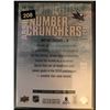 Image 2 : 2016-17 Upper Deck Number Crunchers Brent Burns Card #NC-19