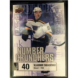 2016-17 Upper Deck Number Crunchers Vladimir Tarasenko #NC-22