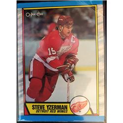 1989-90 O-Pee-Chee Steve Yzerman Card #83