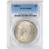 Image 1 : 1889-S $1 Morgan Silver Dollar Coin PCGS MS65