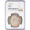 Image 1 : 1904-O $1 Morgan Silver Dollar Coin NGC MS65