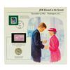 Image 4 : Group of (3) Kennedy Half Dollar Coin & Stamp Commemorative Sets