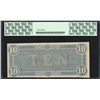 Image 2 : 1864 $10 Confederate States of America Note T-68 PCGS New 61PPQ