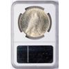 Image 2 : 1924 $1 Peace Silver Dollar Coin NGC MS63