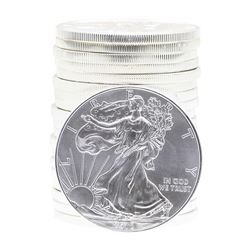 Roll of (20) 2012 $1 American Silver Eagle Brilliant Uncirculated Coins