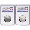 Image 2 : Opening Day 2014-D & 2014-S Baseball Hall of Fame Half Dollar Coins NGC MS70/PF7