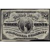 Image 1 : March 3, 1863 3 Cents Third Issue Fractional Currency Note
