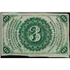 Image 2 : March 3, 1863 3 Cents Third Issue Fractional Currency Note