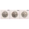 Image 1 : Lot of (3) 1998 $1 American Silver Eagle Coins