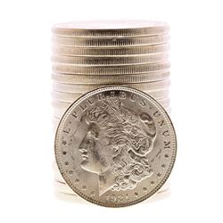 Roll of (20) Brilliant Uncirculated 1921 Morgan Silver Dollar Coins