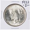 Image 1 : 1922-D $1 Peace Silver Dollar Coin