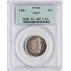 Image 1 : 1904 Proof Barber Quarter Coin PCGS PR67 Amazing Toning
