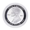 Image 1 : 2017 British Virgin Island $1 Reverse Proof Kennedy Coin