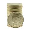 Image 1 : Roll of (20) Brilliant Uncirculated 1922 $1 Peace Silver Dollar Coins
