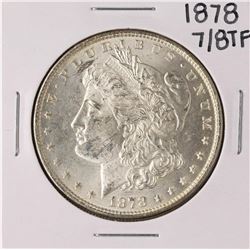 1878 7/8TF $1 Morgan Silver Dollar Coin